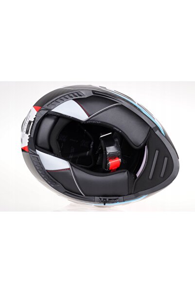 NO BRAND CASCA LS2 FF800 STORM RACER ROȘU ALBASTRU mărime XXL