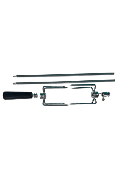 Beseder Kit Rotisor Universal pentru Grătar, Oțel Inoxidabil, 820 mm, Montare...