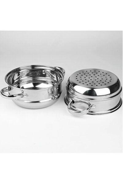 NO BRAND Oală cu aburi 2,4L, compatibilă cu plită cu inducție și gaz, vase de...