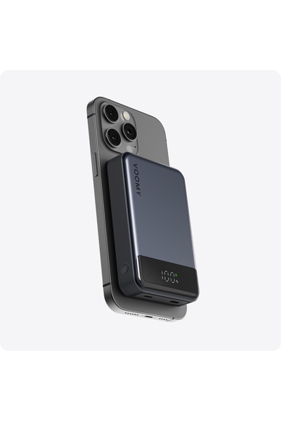 NO BRAND Voomy Charge P611 15W Powerbank Wireless Magsafe cu Încărcare Rapidă...