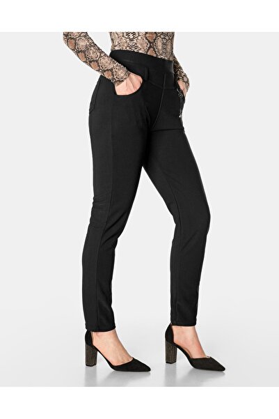 NO BRAND Pantaloni eleganți de damă, stil țigară, cu talie înaltă g110-01 xl/xxl