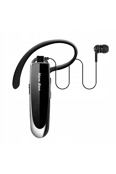 New Bee Căști Bluetooth 5.0 pentru apeluri wireless pe telefon, pentru șoferi.