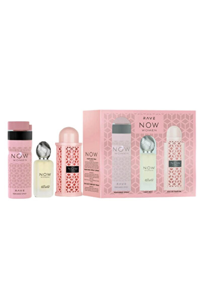 lattafa Rave Now Women, Set Cadou 3 piese