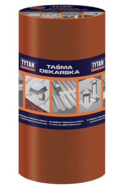 NO BRAND Bandă bituminată Rs Tytan Professional Terracotta 30cm X 10m