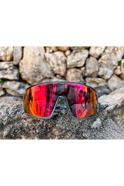 NO BRAND Ochelari sport pentru ciclism Pica Olor Roșii Fotocromatici cu toc r...
