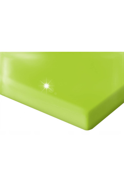 NO BRAND Cearșaf din bumbac satinat fără elastic 200x220 lime