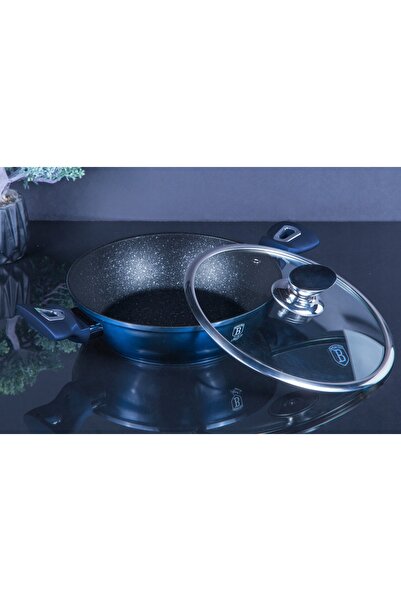 NO BRAND Vas cu capac 24cm Berlingerhaus Aquamarine Bh-6165