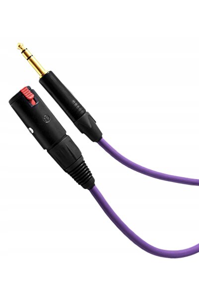 NO BRAND MELODIKA MDPJ60 PURPLE RAIN Cablu Jack 6,3mm Stereo Prelungitor 6m