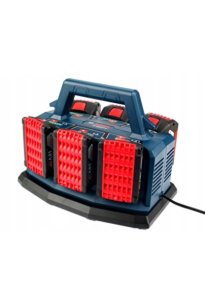 NO BRAND Bosch Professional Gal 18V6-80 Încărcător cu 6 stații 1600A01U9L