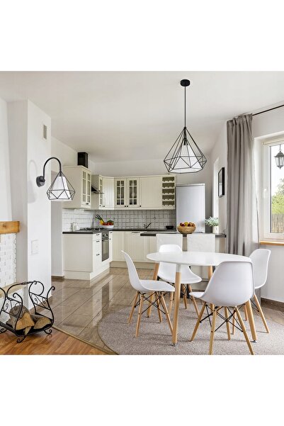NO BRAND Aplică de perete Loft Drucian Z Drutu Negru Hira
