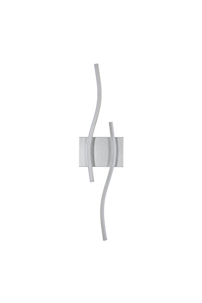 NO BRAND Aplică de perete LED Scienna, argintie, modernă, pentru living/hol, ...