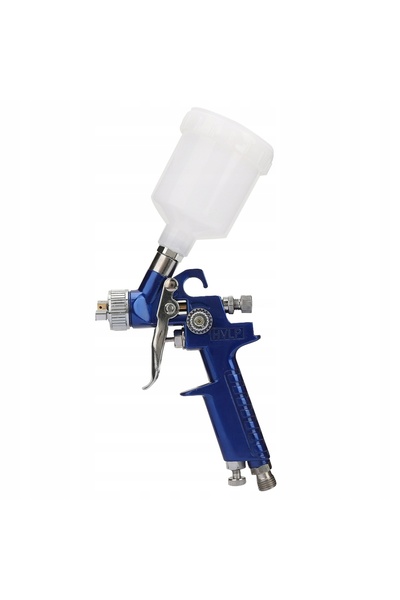 NO BRAND Set pistol de vopsit cu duză de 1.0mm, 125ml, HVLP, reductor de vopsire