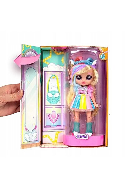 IMC Toys Păpușă Cry Babies, păpușă BFF Talents Jenna, 20 cm, garderobă și acc...