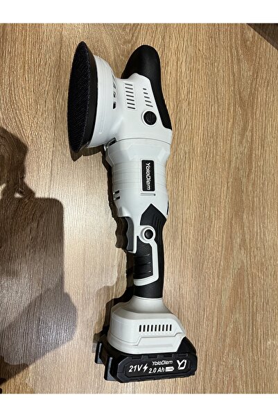 NO BRAND Mașină de lustruit auto reîncărcabilă ecologică 125mm 21V 2x Acumula...