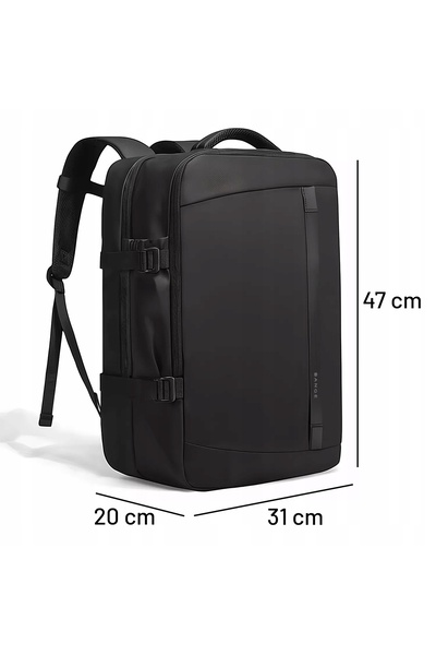 BANGE Rucsac impermeabil pentru laptop 15.6 inch, de călătorie, 47x31x20 cm