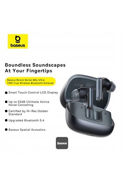 NO BRAND Căști wireless Baseus Bowie M2S Ultra 52dB 4 microfoane ENC în afișaj