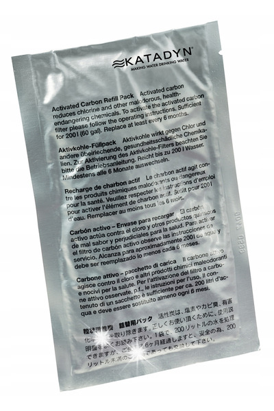NO BRAND Cartuș de carbon Katadyn pentru filtru combinat 2 bucăți
