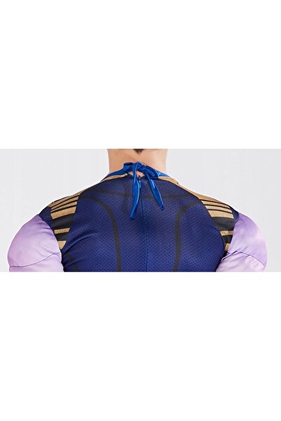 NO BRAND Costum de supererou Tanos cu mască pentru bal de carnaval 134 140
