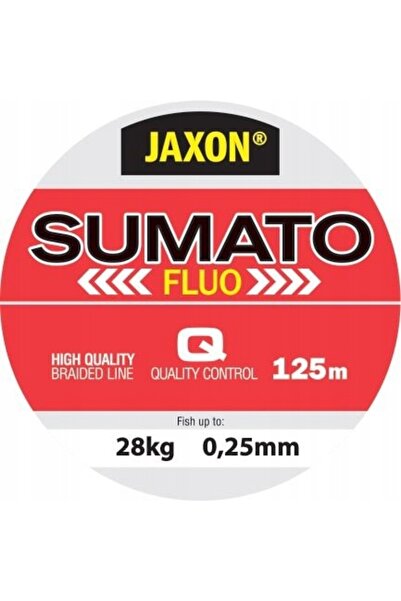 NO BRAND Fir împletit Sumato Fluo Jaxon diametru 0.18mm lungime 125m galben s...