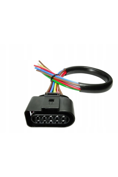 NO BRAND Conector mufă cablaj 10 pini 1J0973735 cu cablu de 2.50mm²