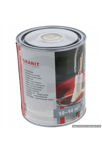 NO BRAND Vopsea Lacătă Ford Gri Ceață Uscare Rapidă Luciu Intens Granit 1L