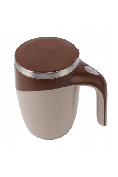 NO BRAND Cana de cafea cu amestecare magnetică automată 380ml