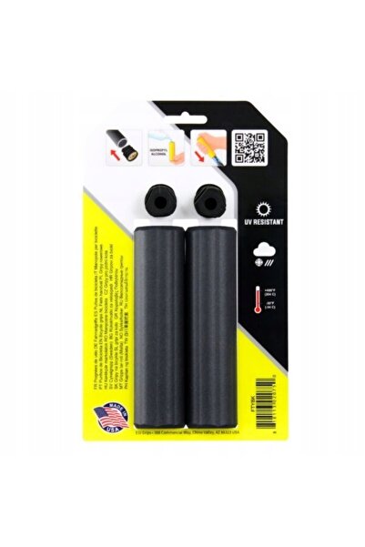NO BRAND Mânerele Esi Grips sunt negre, tip Fatty.