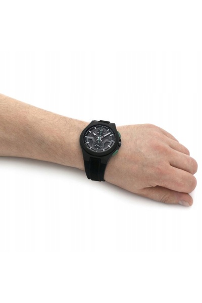 NO BRAND Ceas pentru bărbați Bulova 98B381 cu curea neagră