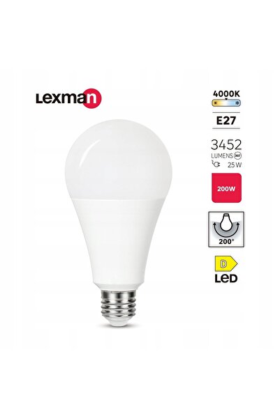 NO BRAND Bec LED E27 24 W 3452 Lm Alb Neutru