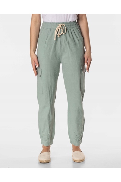 NO BRAND Pantaloni Harem de damă, subțiri, respirabili, largi, din bumbac 199...