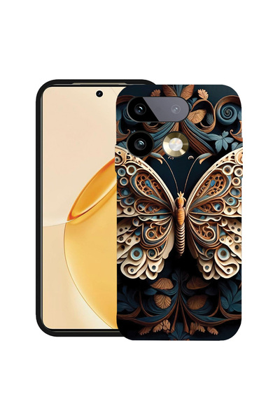 bestcase Έξυπνος ®   Θήκη TPU Υπέρλεπτη Husa για Realme 16 Pro Plus, Πεταλούδ...