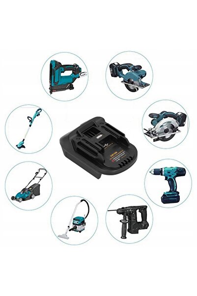 NO BRAND Adaptor de baterie Dm18M pentru baterii Dcb200 Dcb203 Dcb205 Dcb206