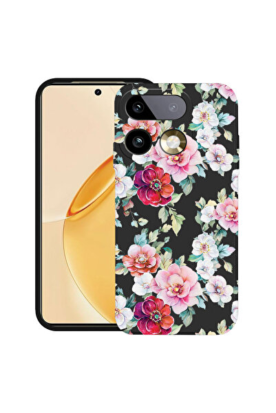 bestcase ®   Husă TPU Ultra Subțire pentru Realme 16 Pro 5G, Florală - Model ...