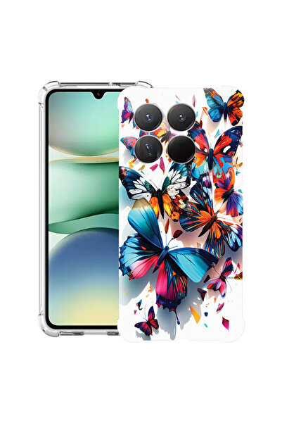 bestcase ®   Противоударен калъф Husa за Motorola Edge 70 Fusion, Цветни пепе...