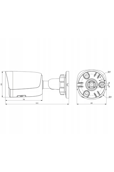 NO BRAND Cameră IP de exterior Tiandy Tc-C35Wp 3Fra-28