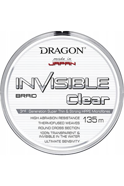 Dragon Fir de pescuit spinning invizibil transparent 0.08mm 135m