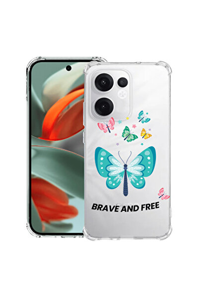 bestcase ®   Husă Antișoc pentru OPPO Reno15F / FS, Fluturi, 3145726 AS 1847