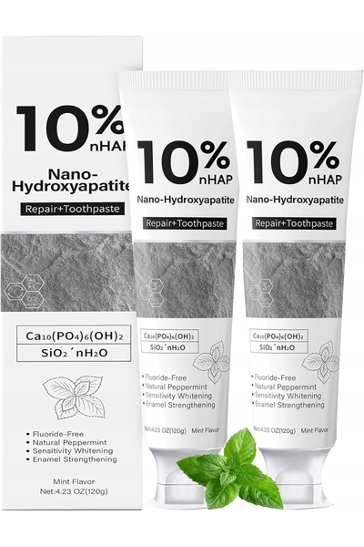 NO BRAND Pastă de dinți cu Nano-Hidroxiapatită, pentru dinți sensibili
