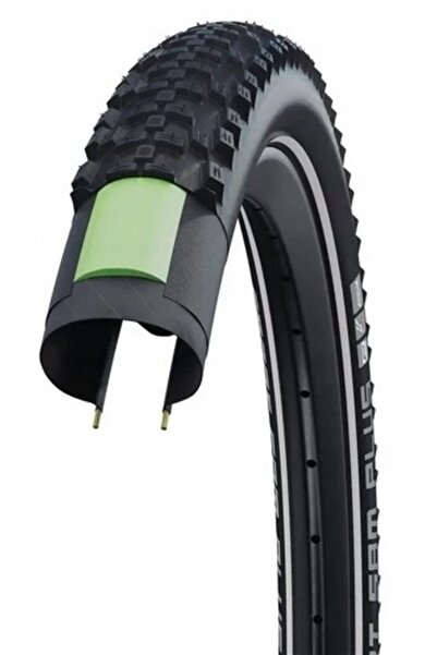 Schwalbe Anvelopă SMART SAM PLUS 27.5x2.25 MTB DD GREEN GUARD SNAKE SKIN E-50