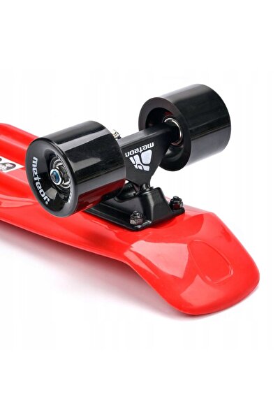 NO BRAND Skateboard City Fishka Meteor Roșu
