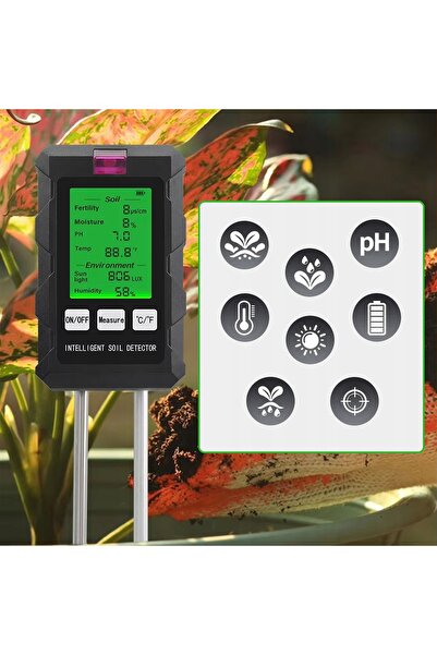 Renew Force Tester de sol pH-metru, Tester de sol, Contor pH și temperatură s...