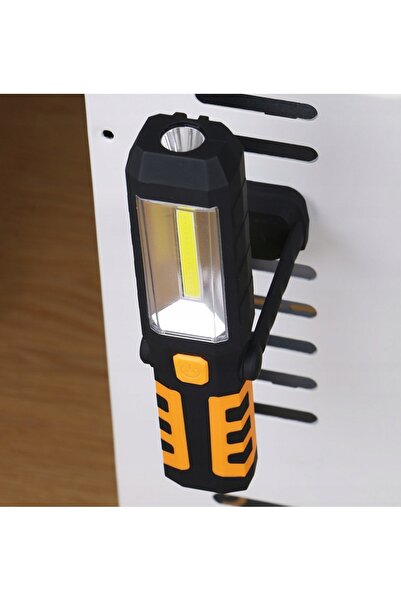 NO BRAND Lanternă LED 3W COB 5 LED-uri, Lampă de lucru, Reîncărcabilă, Powerb...