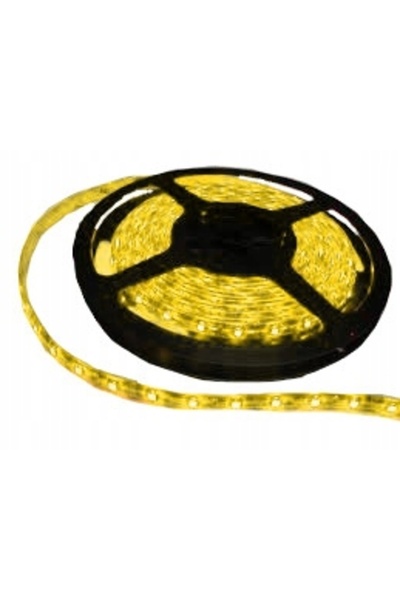 NO BRAND Bandă LED 12V Fără silicon 24W Galben 8mm 5m Emi