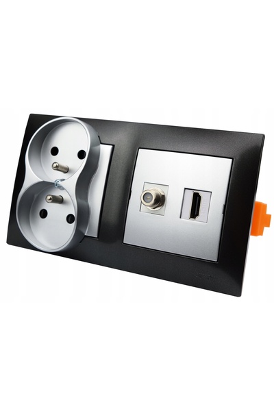 Kontakt-Simon Priză 230V HDMI încastrată în perete, terminal