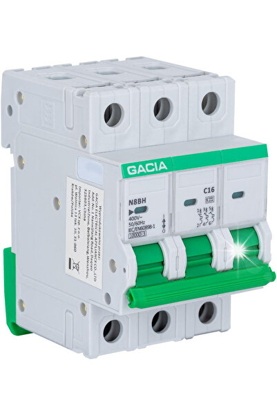 Gacia Disjunctor N8Bh 10Ka C 3P 32A