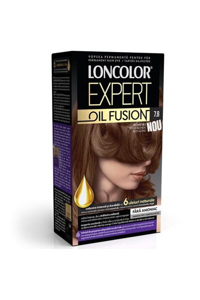 Loncolor Expert Hair Dye, Oil Fusion, 7.8 Beige Blonde