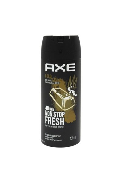 Axe Deodorant, Axe, 150 ml Men Gold Oud Wood and Dark Vanilla
