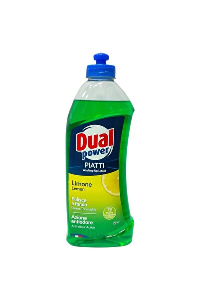 DUAL Detergent Vase fara Pompa 1000 ml Limone Verde