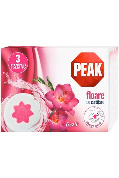 Peak Odorizant WC, Peak, Floare Rezerva 3 X 45 g Frezie
