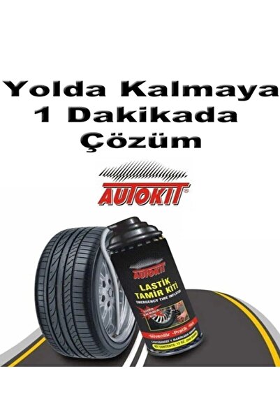 handanca Lastik Tamir Spreyi Kiti 450 Ml. Araba Lastik Şişirme Lastik Köpüğü ...